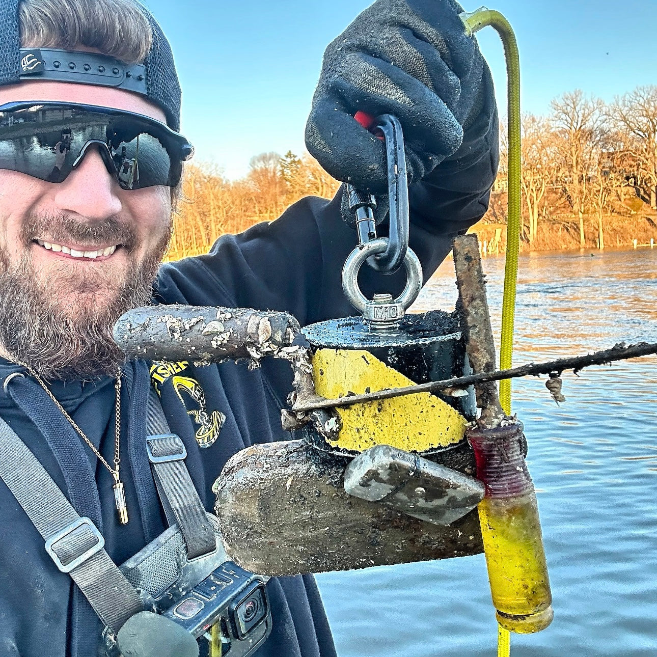 GRAVITY 360™ — 3,500 LB 360° MAGNET FISHING KIT